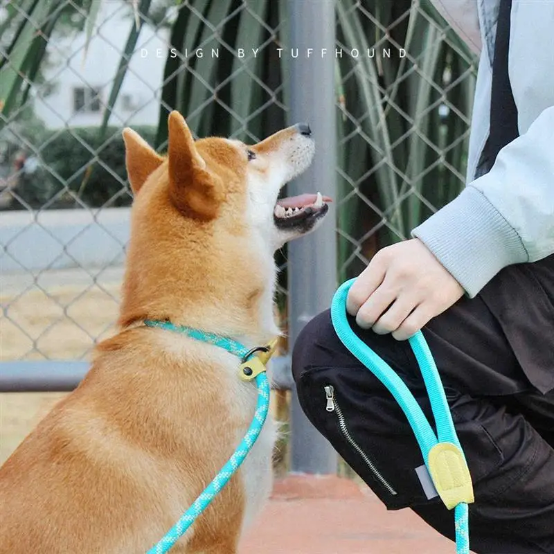 Adjustable long dog leash Reflective Integrated P-type Rope dog custom lanyard glowing collar flea collar
Adjustable long dog leash Reflective Integrated P-type Rope dog custom lanyard glowing collar flea collar