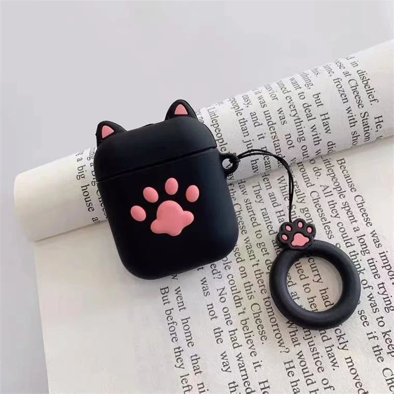 New 3D Cartoon Cute Cat Paw Earphone Case For Apple Airpods Pro Cover For Air Pods Pro 1 2 Cases Soft Silicone Wireless
New 3D Cartoon Cute Cat Paw Earphone Case For Apple Airpods Pro Cover For Air Pods Pro 1 2 Cases Soft Silicone Wireless