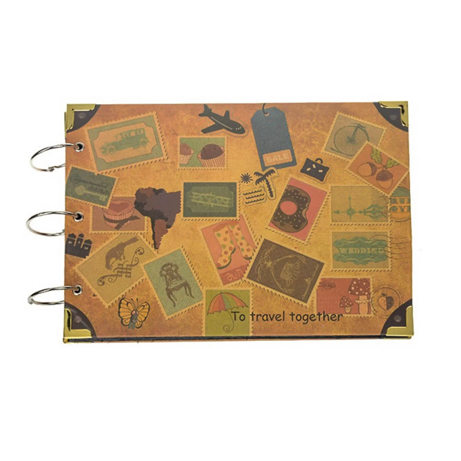 OuXean DIY Scrapbook Travel Photo Album Wedding Gift Album with Stickers 30 pages for Birthday or Anniversar Gift (Black Pages) 
OuXean DIY Scrapbook Travel Photo Album Wedding Gift Album with Stickers 30 pages for Birthday or Anniversar Gift (Black Pages)