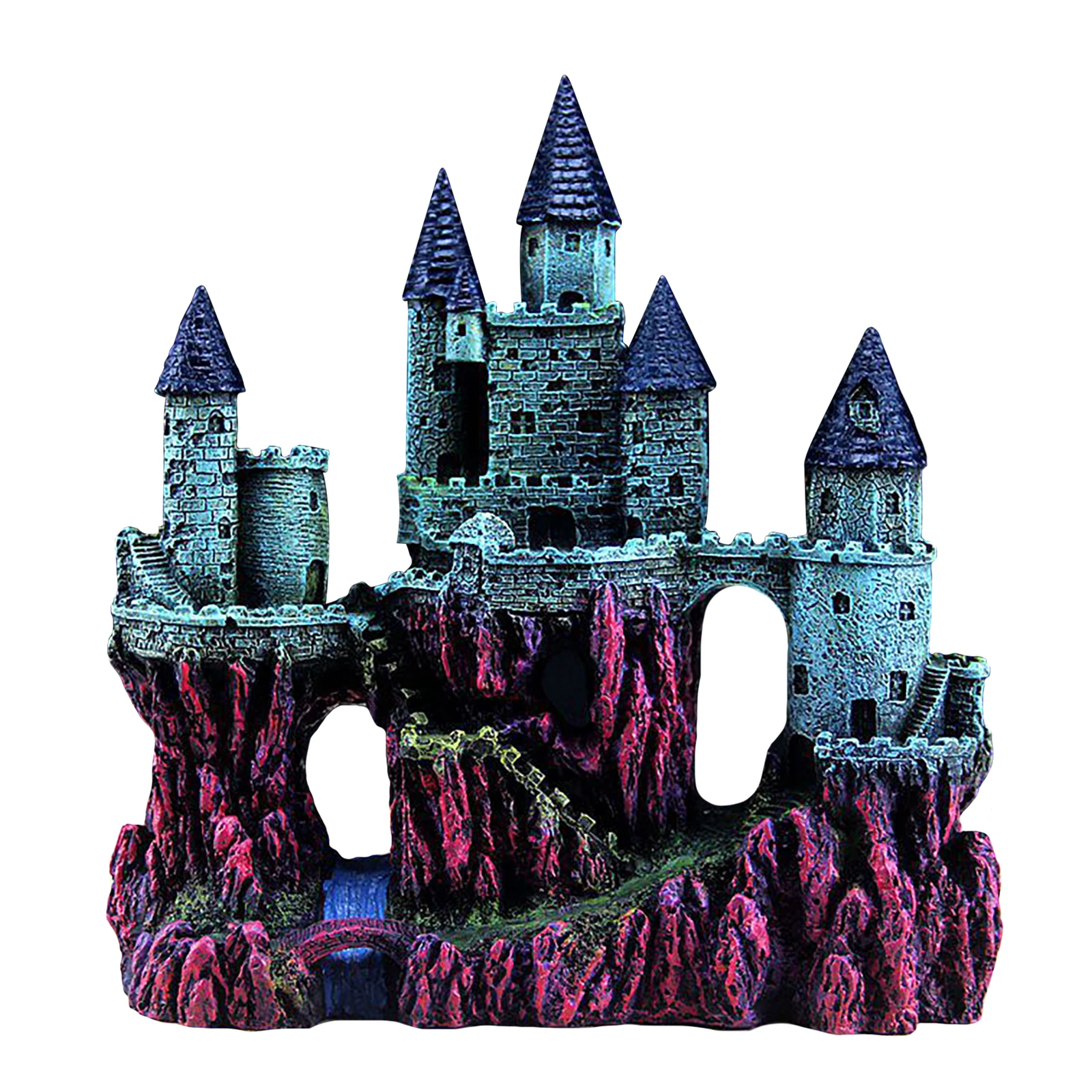 Decoration Aquarium Landscaping Crafts Fish Tank Castle House Ornament Hand Painted Resin Material Ornaments Decorations
Decoration Aquarium Landscaping Crafts Fish Tank Castle House Ornament Hand Painted Resin Material Ornaments Decorations