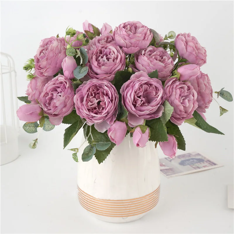 Cheap Artificial Flower Peony Bouquet Home Decor DIY Wedding Flower Arrangement Bridal Bunch Silk Rose Photography Gifts
Cheap Artificial Flower Peony Bouquet Home Decor DIY Wedding Flower Arrangement Bridal Bunch Silk Rose Photography Gifts