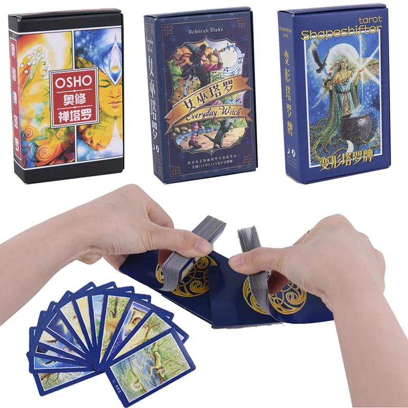 Tarot Cards English/Chiese Version Divination Playing Cards Tarot Deck for Family Party Cards Game, Board Game Free Shipping
Tarot Cards English/Chiese Version Divination Playing Cards Tarot Deck for Family Party Cards Game, Board Game Free Shipping