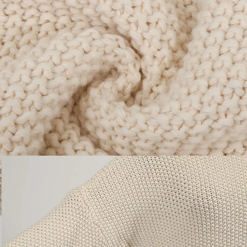 Women's Sweater Loose Winter Turtleneck Knitted Jumpers Casual Sweaters Ladies High Quality Oversized Thick Sweater Female
Women's Sweater Loose Winter Turtleneck Knitted Jumpers Casual Sweaters Ladies High Quality Oversized Thick Sweater Female