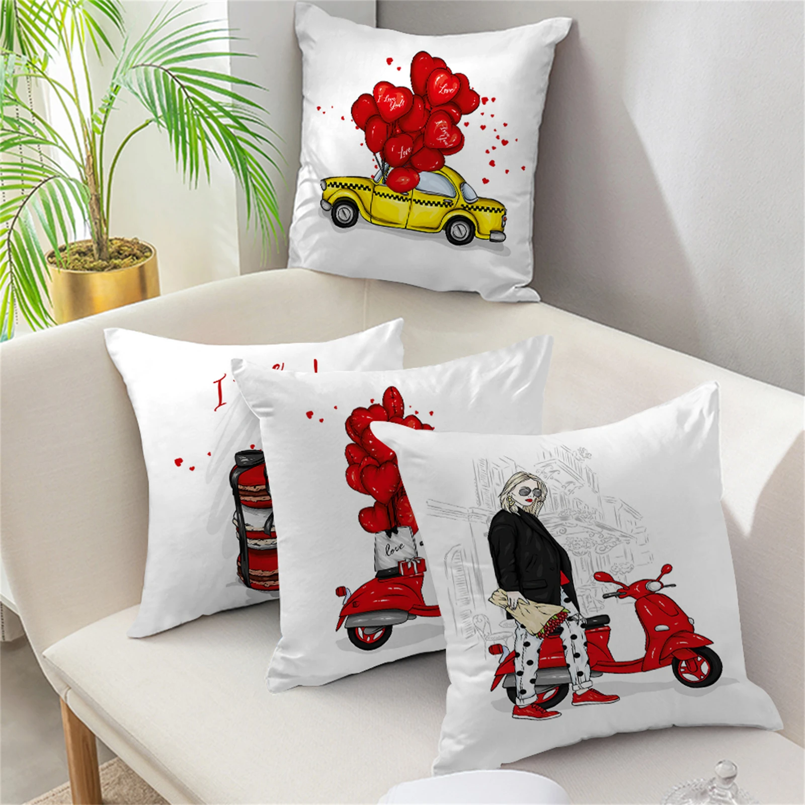 White Decorative Pillow Cases Red Balloon Print Throw Pillows For Living Room Bedroom Sofa Chair Cushion Cover Funda Cojin 
White Decorative Pillow Cases Red Balloon Print Throw Pillows For Living Room Bedroom Sofa Chair Cushion Cover Funda Cojin