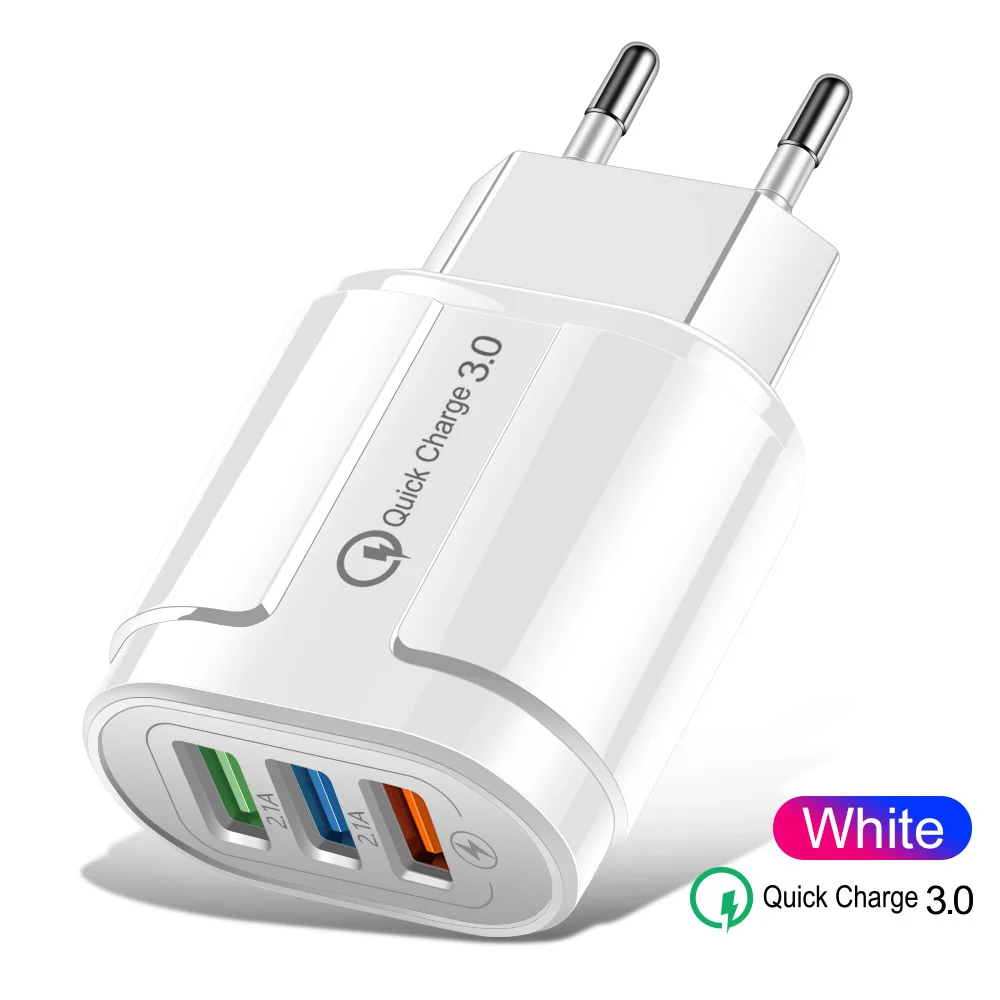 Quick Charge 3.0 USB Phone Charger For Samsung S8 S9 Xiaomi mi 8 Huawei Fast Wall Charging For iPhone 11 Pro 6 7 8 X XS Max iPad
Quick Charge 3.0 USB Phone Charger For Samsung S8 S9 Xiaomi mi 8 Huawei Fast Wall Charging For iPhone 11 Pro 6 7 8 X XS Max iPad