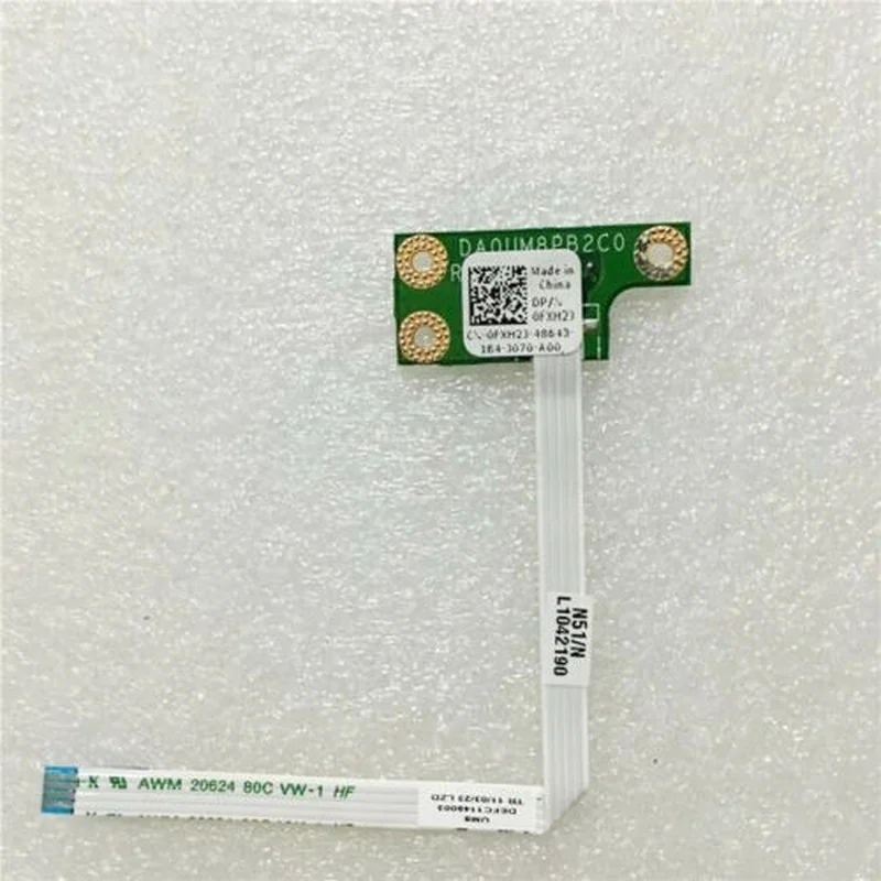 FOR Dell Inspiron 14R N4010 Power Button Board DA0UM8PB2C0 FXH2J 0FXH2J Cable
FOR Dell Inspiron 14R N4010 Power Button Board DA0UM8PB2C0 FXH2J 0FXH2J Cable