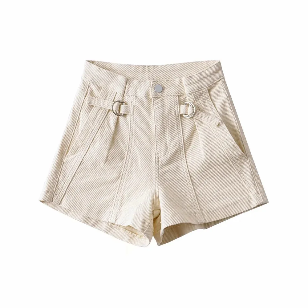 2021 Summer Low Waist Fastener Decoration Straight Slimming Wide Leg Pants Casual Fashion Cotton Elastic Denim Shorts
2021 Summer Low Waist Fastener Decoration Straight Slimming Wide Leg Pants Casual Fashion Cotton Elastic Denim Shorts