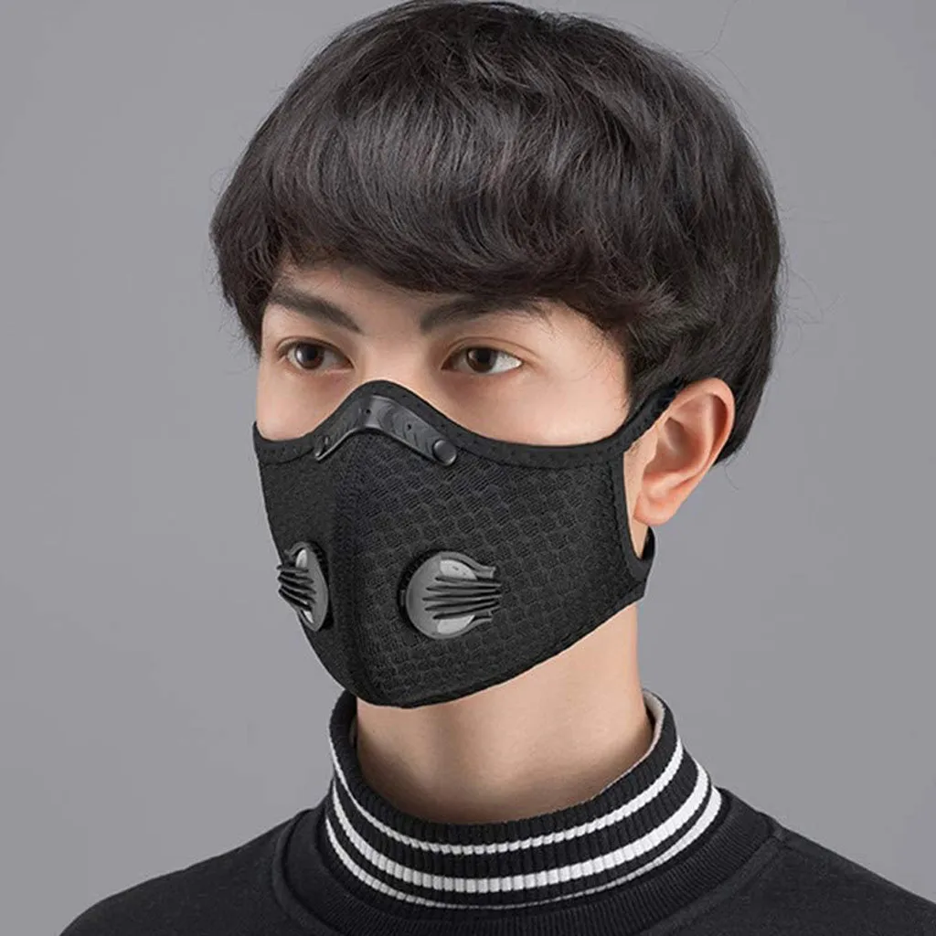 Mascarilla Protectora Face Mask Black Breathing With 10 Filters Half Face Reusable Activated Carbon Dustproof Respirator Mask
Mascarilla Protectora Face Mask Black Breathing With 10 Filters Half Face Reusable Activated Carbon Dustproof Respirator Mask