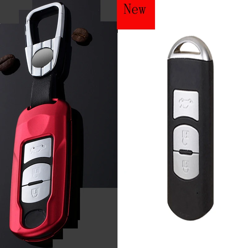 High-Quality Aluminium Alloy Car Smart Key Case Cover Fob for Mazda3 Axela 2020 Atenza CX-5 CX4 CX8 Accessories
High-Quality Aluminium Alloy Car Smart Key Case Cover Fob for Mazda3 Axela 2020 Atenza CX-5 CX4 CX8 Accessories
