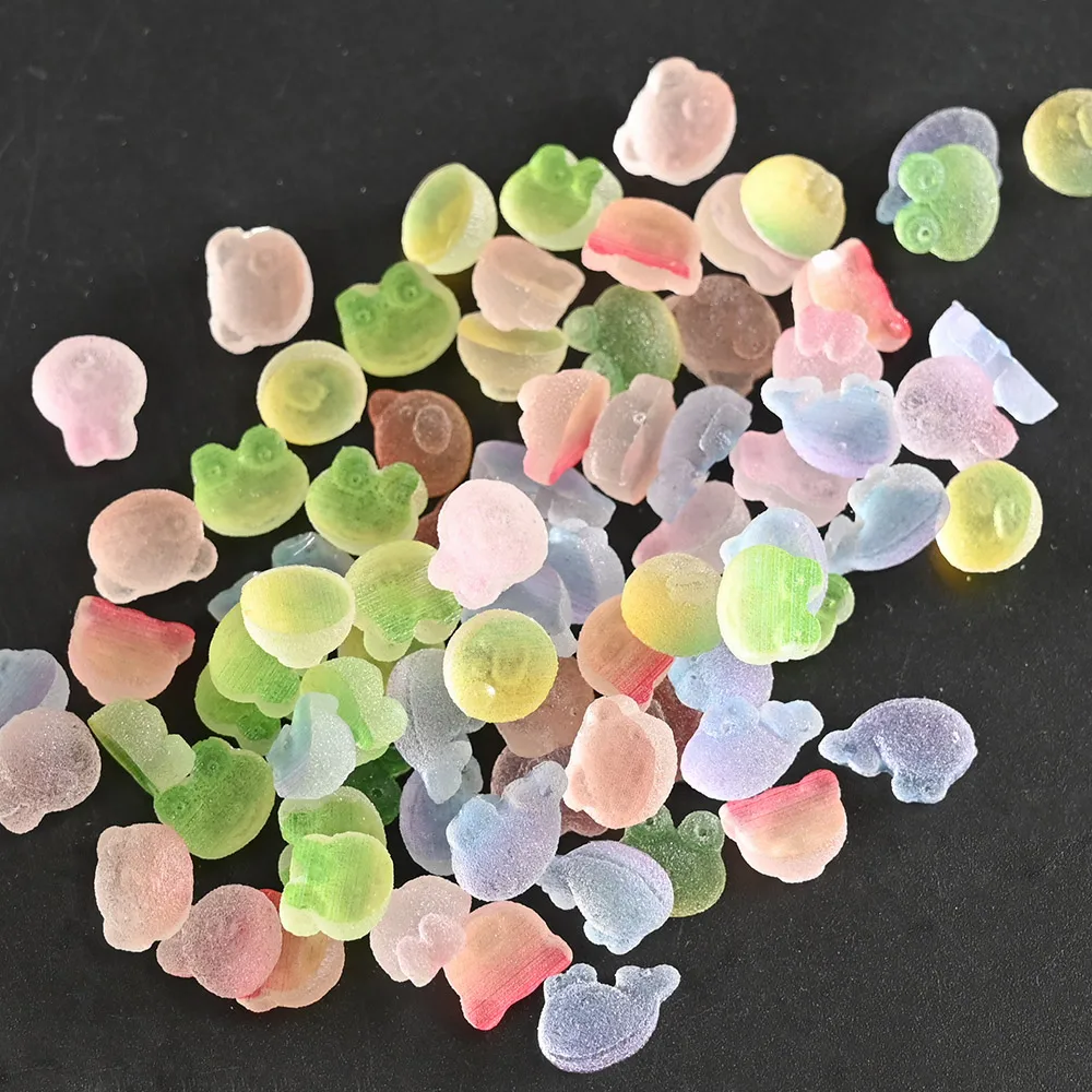 50pcs/Bag 3D Kawaii Animal Head Nails Art Charms Cute Sugar Frog/Pig/Bear/Bear Manicure Cartoon Resin Decorations 6-9mm-Z01#
50pcs/Bag 3D Kawaii Animal Head Nails Art Charms Cute Sugar Frog/Pig/Bear/Bear Manicure Cartoon Resin Decorations 6-9mm-Z01#