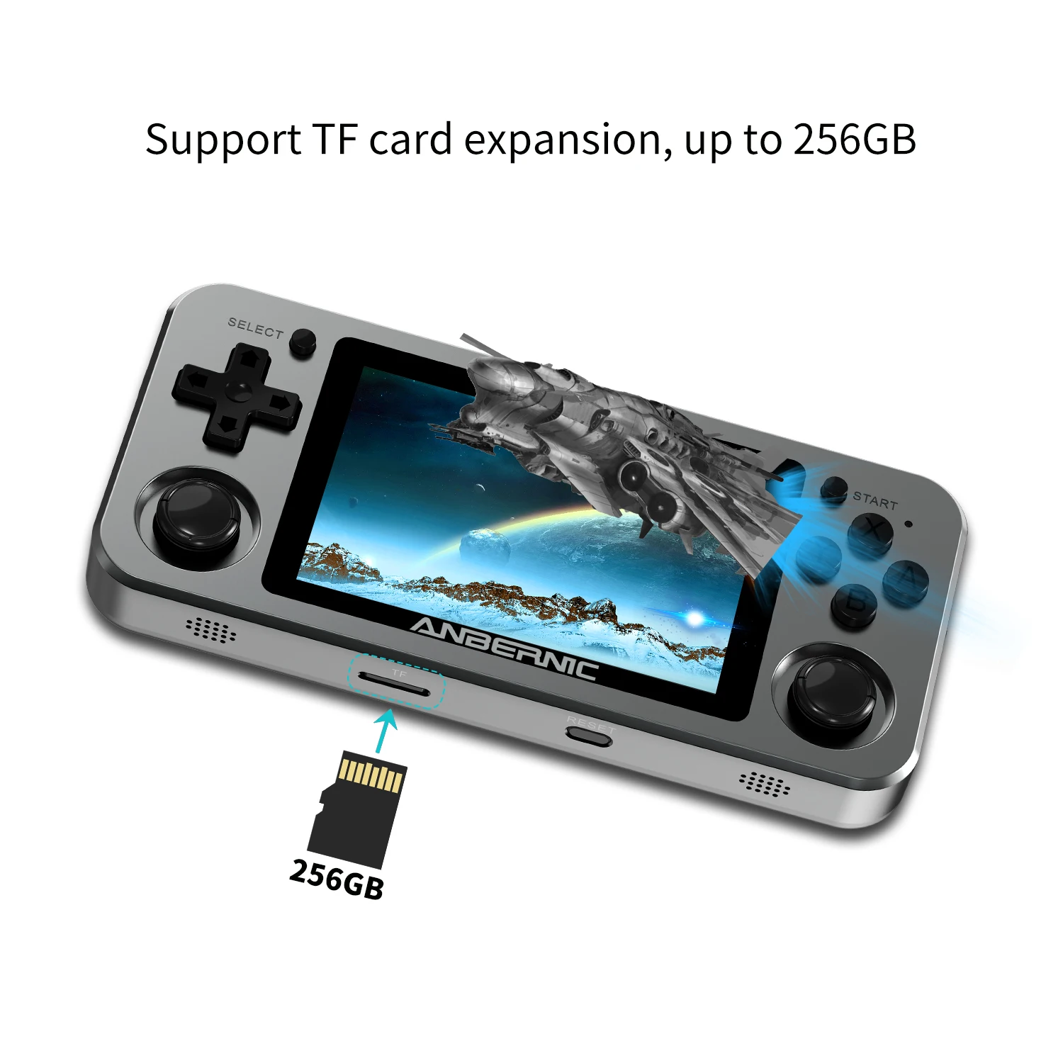 RG351M Handheld Classic Retro Game Console 3.5 Inch IPS Screen 64/128GB Memory CPU RK3326 Quad Core 1.5 GHz GPU Mali-G31 MP2
RG351M Handheld Classic Retro Game Console 3.5 Inch IPS Screen 64/128GB Memory CPU RK3326 Quad Core 1.5 GHz GPU Mali-G31 MP2