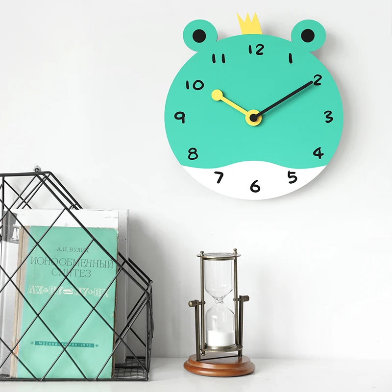 Kids Art Wall Clock Modern Design Cute Novelty Colorful Wall Clock Bedroom Animal Kids Room Reloj Pared Infantil Clocks DE50WCYY
Kids Art Wall Clock Modern Design Cute Novelty Colorful Wall Clock Bedroom Animal Kids Room Reloj Pared Infantil Clocks DE50WCYY