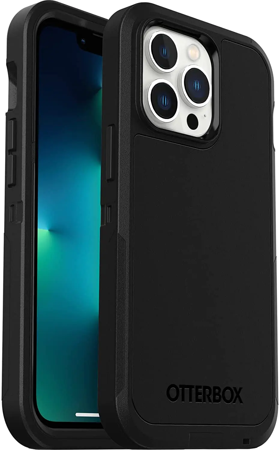 OtterBox для Apple iPhone 13 Pro, превосходный прочный защитный чехол MagSafe, Defender XT Series, черный
OtterBox для Apple iPhone 13 Pro, превосходный прочный защитный чехол MagSafe, Defender XT Series, черный