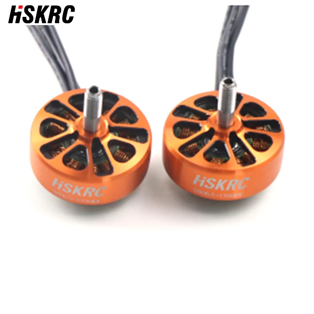 

HSKRC 2806.5 1700KV 3-6S Brushless Motor for RC FPV Racing Freestyle 6inch 7inch Long Range Cinelifter Drones DIY Parts