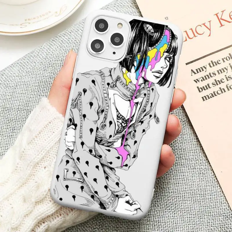 Jojo Anime Bizarre Adventure Phone Case Candy Color for iPhone 11 12 mini pro XS MAX 8 7 6 6S Plus X 5S SE 2020 XR
Jojo Anime Bizarre Adventure Phone Case Candy Color for iPhone 11 12 mini pro XS MAX 8 7 6 6S Plus X 5S SE 2020 XR