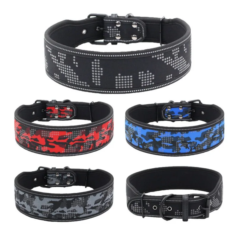Camouflage Dog Pet Collar With Buckle Reflective Puppy Dog Collar For Small Medium Large Dogs Adjustable Pet Collars Accessories
Camouflage Dog Pet Collar With Buckle Reflective Puppy Dog Collar For Small Medium Large Dogs Adjustable Pet Collars Accessories
