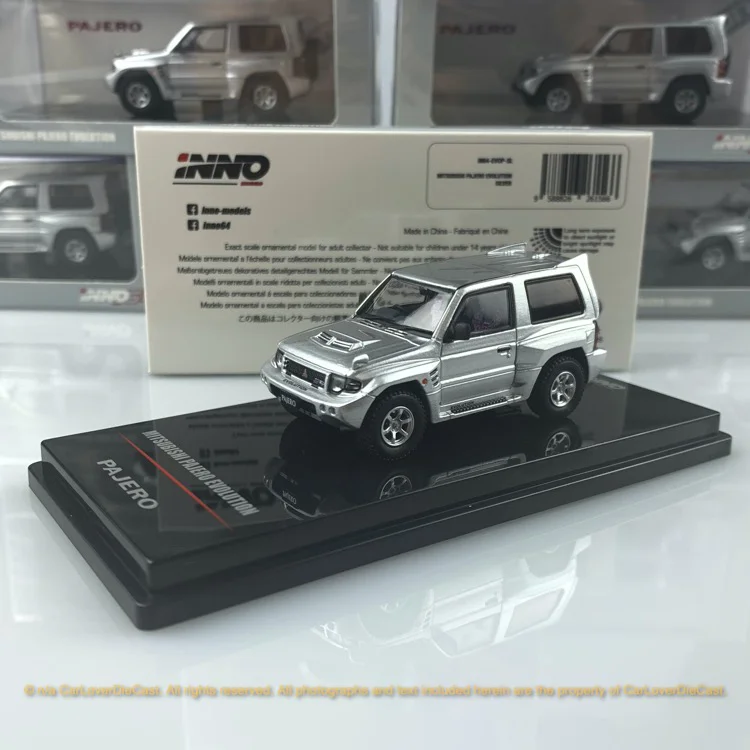Модель автомобиля INNO 1:64 Mitsubishi PAJERO, коллекция, металлическая, литая под давлением
Модель автомобиля INNO 1:64 Mitsubishi PAJERO, коллекция, металлическая, литая под давлением