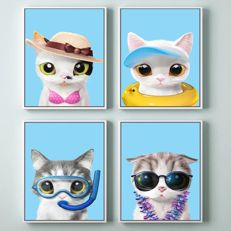 Modern Simple Budding Cat Kitten Decoration Canvas Painting Cute Cat Children's Room Cuadros Decoracion Dormitorio Wall Art
Modern Simple Budding Cat Kitten Decoration Canvas Painting Cute Cat Children's Room Cuadros Decoracion Dormitorio Wall Art