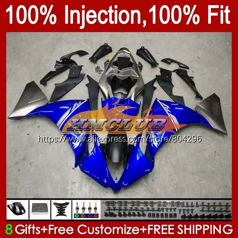 Injection For YAMAHA YZF R1 1000 R 1 YZF1000 124No.20 YZF-R1 YZFR1 09 10 11 12 YZF-1000 Factory blue 2009 2010 2011 2012 Fairing
Injection For YAMAHA YZF R1 1000 R 1 YZF1000 124No.20 YZF-R1 YZFR1 09 10 11 12 YZF-1000 Factory blue 2009 2010 2011 2012 Fairing