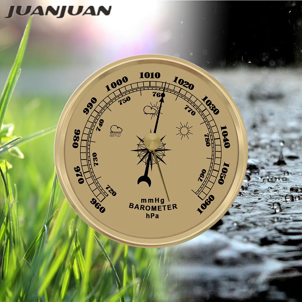 Barometer Air Pressure Gauge Wall Hanging Weather Forecast Station Thermometer Hygrometer for Ships Laboratories Families Tools
Barometer Air Pressure Gauge Wall Hanging Weather Forecast Station Thermometer Hygrometer for Ships Laboratories Families Tools