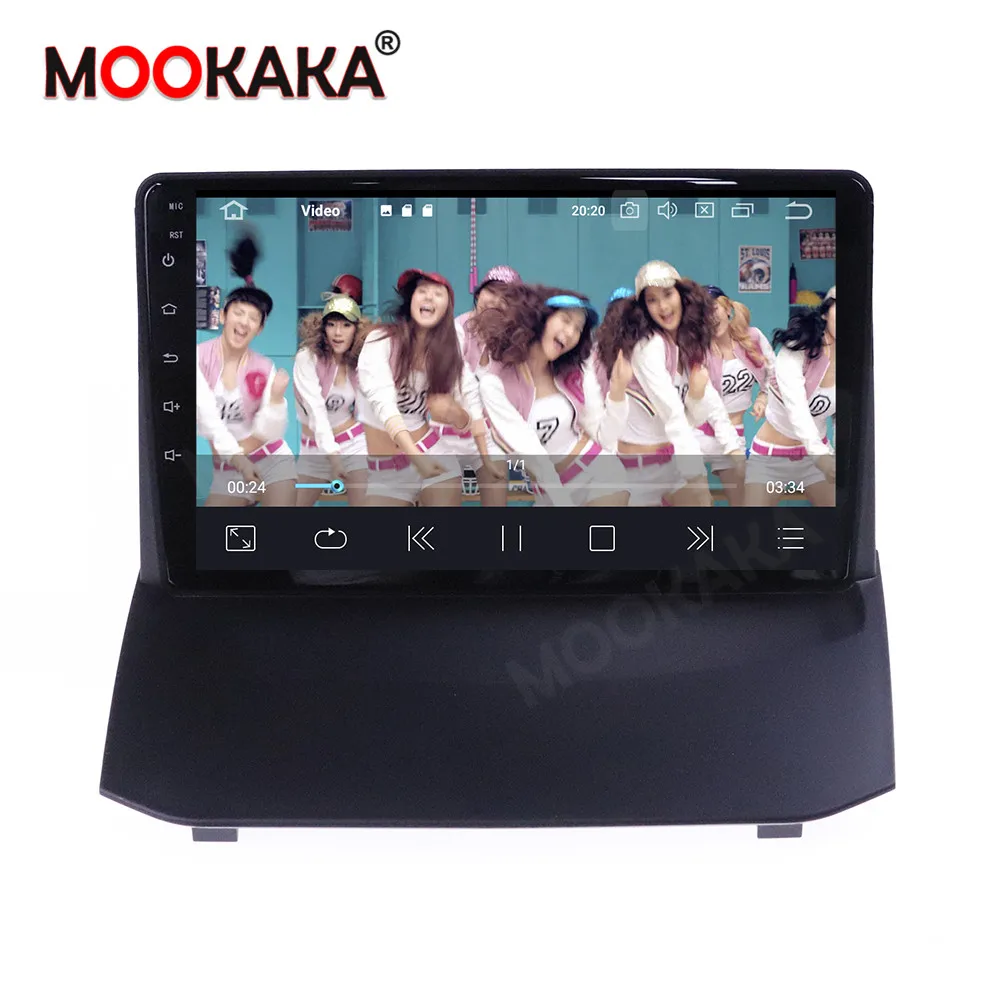 Android10 автомобильный радиоприемник мультимедийный плеер с GPS для Ford Fiesta Mk 6 2008 2013