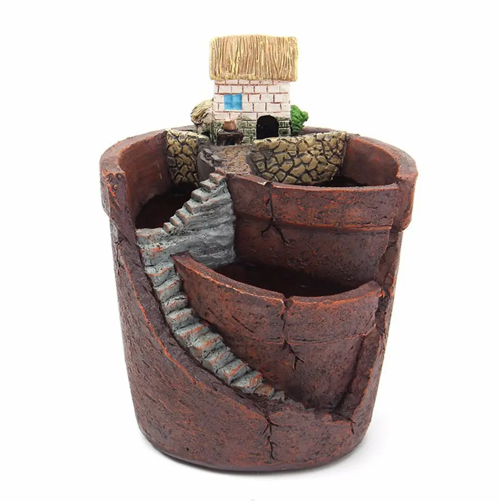 AMW Succulent Plant Creative Plants Pot with City of Sky Flowerpot Combination Resin Pot Flower Basket House Planter Pot
AMW Succulent Plant Creative Plants Pot with City of Sky Flowerpot Combination Resin Pot Flower Basket House Planter Pot