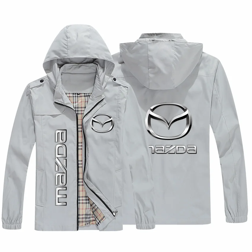 2021 men's new spring and autumn jacket men's and women's casual zipper standing jacket hooded printing Mazda jacket
2021 men's new spring and autumn jacket men's and women's casual zipper standing jacket hooded printing Mazda jacket