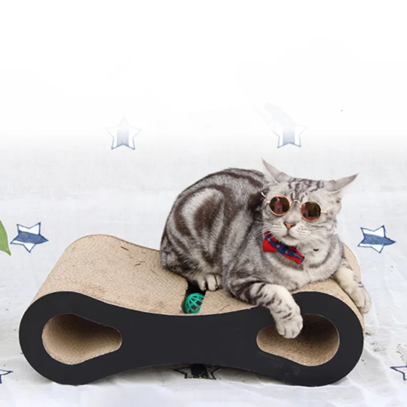 50X26X15cm кота гофрированной Бумага скребок Когтеточка для кошек игрушки домашних
