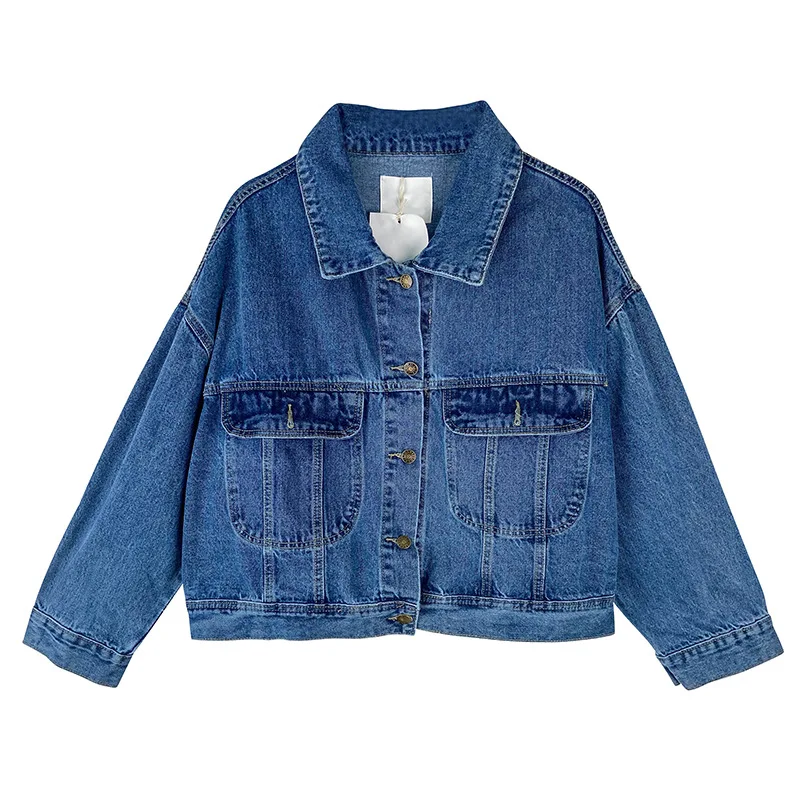 2020 Korean edition ms spring autumn new cowboy coat female easing students joker ins cowboy short coat waistcoats Slacks 
2020 Korean edition ms spring autumn new cowboy coat female easing students joker ins cowboy short coat waistcoats Slacks