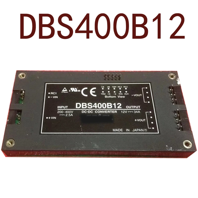 Original-- DBS400B12 DC-DC200-400V-12V34A 400W 1 year warranty {Warehouse spot photos}
Original-- DBS400B12 DC-DC200-400V-12V34A 400W 1 year warranty {Warehouse spot photos}