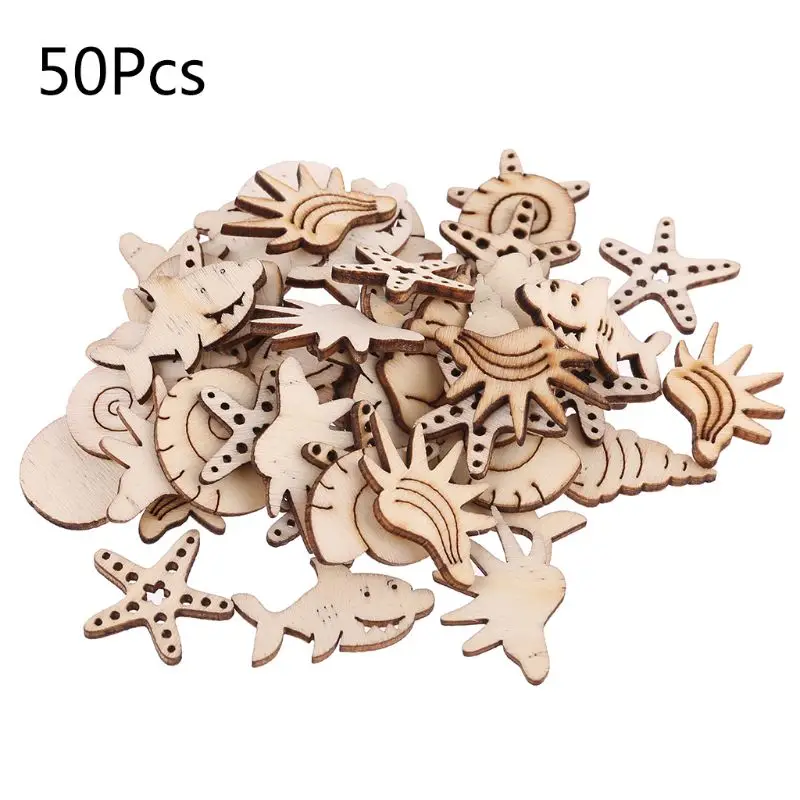 K5DC 50pcs Cut Wood Embellishment Wooden Sea Shell Marine life Shape Craft Wedding Decor
K5DC 50pcs Cut Wood Embellishment Wooden Sea Shell Marine life Shape Craft Wedding Decor