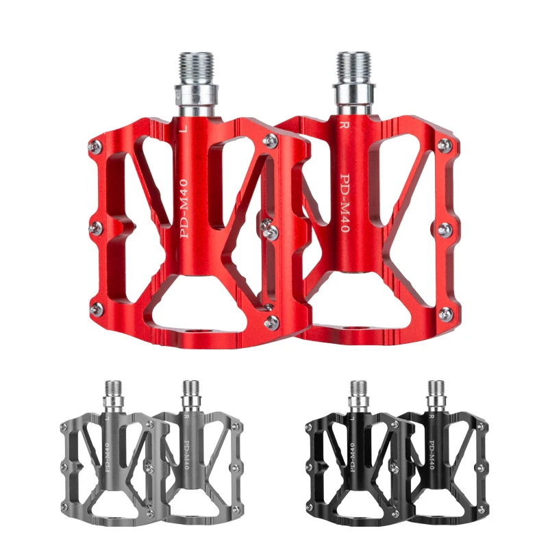 Bicycle Pedal Mountain Bike Aluminum Alloy CNC Wide Face Palin Pedal M40 Folding Bike Bicycle Accessories Road Bike Pedals
Bicycle Pedal Mountain Bike Aluminum Alloy CNC Wide Face Palin Pedal M40 Folding Bike Bicycle Accessories Road Bike Pedals