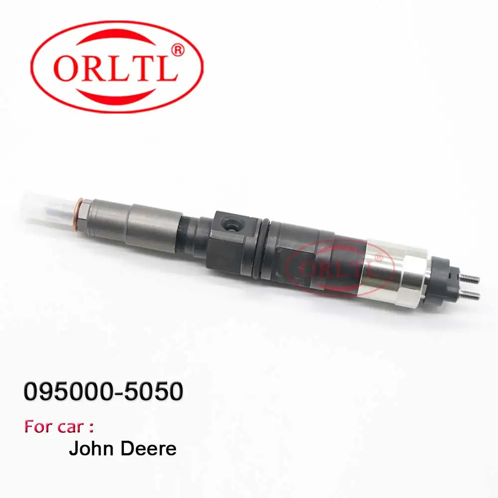 

ORLTLCommon Rail Fuel Injector 095000-505# 095000-5050 RE507860 RE516540 RE519730 SE501924 For John Deere Tractor 6045 2002/06