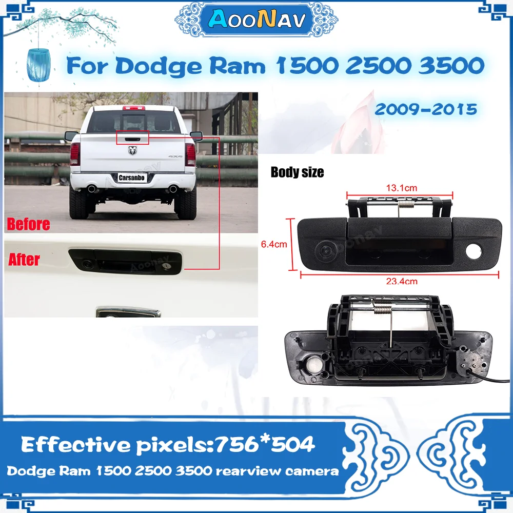 Car Reversing Rear View Camera For Dodge Ram 1500 2500 3500 2009-2015 Android Pickup truck handle reversing HD night vision
Car Reversing Rear View Camera For Dodge Ram 1500 2500 3500 2009-2015 Android Pickup truck handle reversing HD night vision