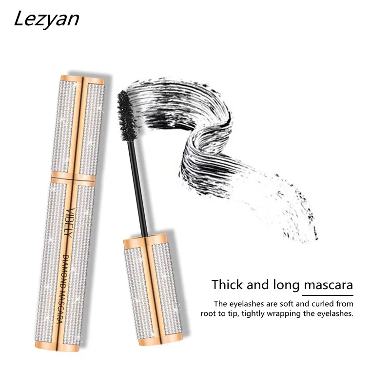 Lezyan 4D Star Diamond Mascara Waterproof And Easy To Dry Natural Soft Long Makeup Mascara Black Thick Eyelash Cosmetics
Lezyan 4D Star Diamond Mascara Waterproof And Easy To Dry Natural Soft Long Makeup Mascara Black Thick Eyelash Cosmetics