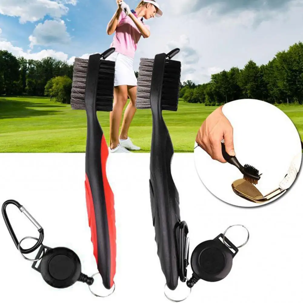 Golfer Putter Ball Cleaner Golf Club Brush Grooves Cleaner with Retractable Zip-line and Steel Carabiner Cleaning Tool Kit
Golfer Putter Ball Cleaner Golf Club Brush Grooves Cleaner with Retractable Zip-line and Steel Carabiner Cleaning Tool Kit