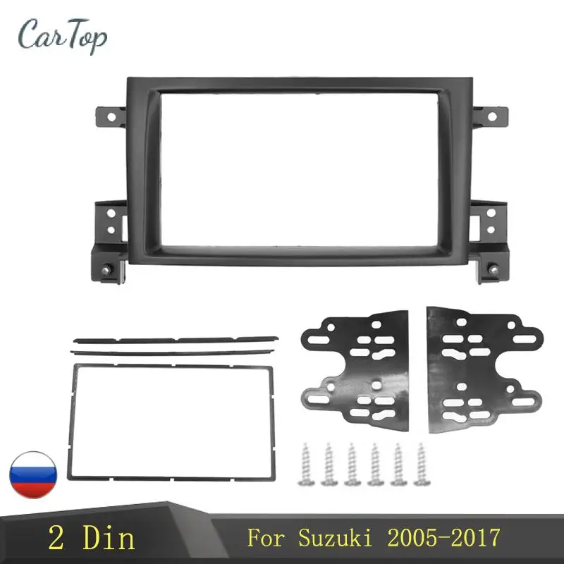 2 Din Frame for Suzuki Grand Vitara 2005~2017 Douuble Din Radio Fascia DVD Panel Dash Kit Installation Frame Trim Bezel
2 Din Frame for Suzuki Grand Vitara 2005~2017 Douuble Din Radio Fascia DVD Panel Dash Kit Installation Frame Trim Bezel