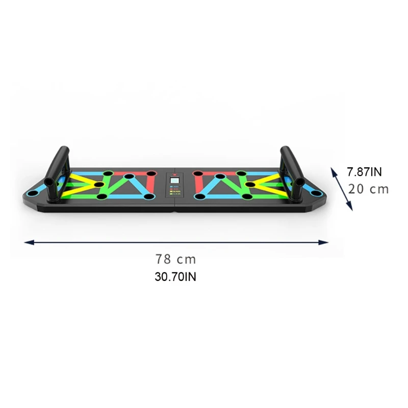 Foldable Push-Up Board Bracket Wide Chest Training Aids Fitness System Electronic Counting Multifunctional Folding Train 딥스바
Foldable Push-Up Board Bracket Wide Chest Training Aids Fitness System Electronic Counting Multifunctional Folding Train 딥스바