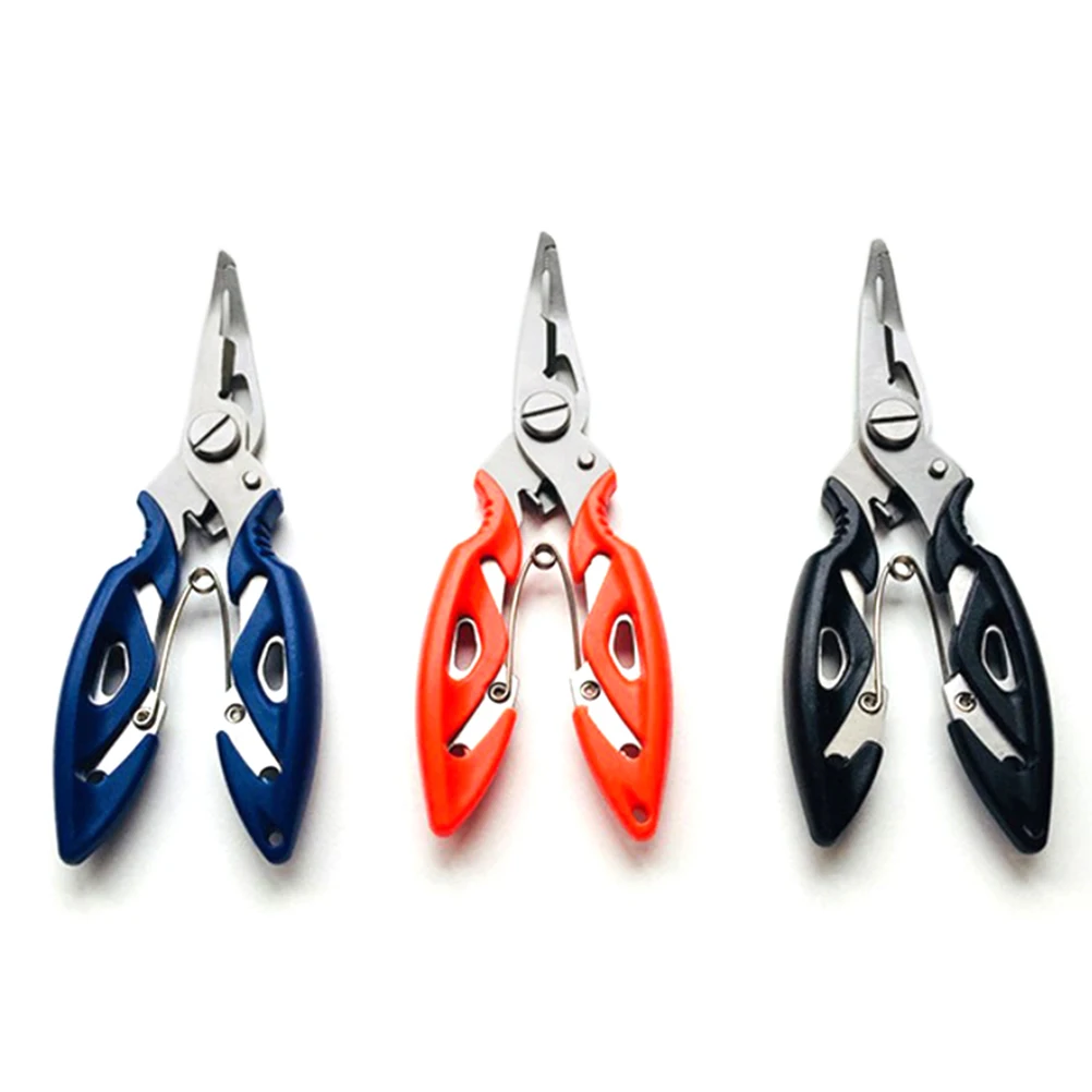 Многофункциональные рыболовные ножницы из нержавеющей стали, рыболовные плоскогубцы с изогнутым ртом 
Многофункциональные рыболовные ножницы из нержавеющей стали, рыболовные плоскогубцы с изогнутым ртом