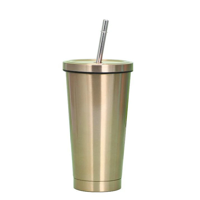 500ml Stainless Steel Coffee Mug Insulated Mug With Lid Beer Mugs For Tea Cup Metal Cup Drink Straw Drink Straw Travel Cups
500ml Stainless Steel Coffee Mug Insulated Mug With Lid Beer Mugs For Tea Cup Metal Cup Drink Straw Drink Straw Travel Cups