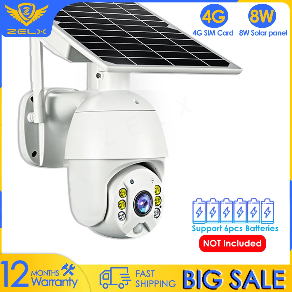 солнечная панель 4G солнечная IP-камера WiFi 1080P CCTV камера безопасности батарея наружное видеонаблюдение обнаружение движения умный дом двухст...
солнечная панель 4G солнечная IP-камера WiFi 1080P CCTV камера безопасности батарея наружное видеонаблюдение обнаружение движения умный дом двухст...