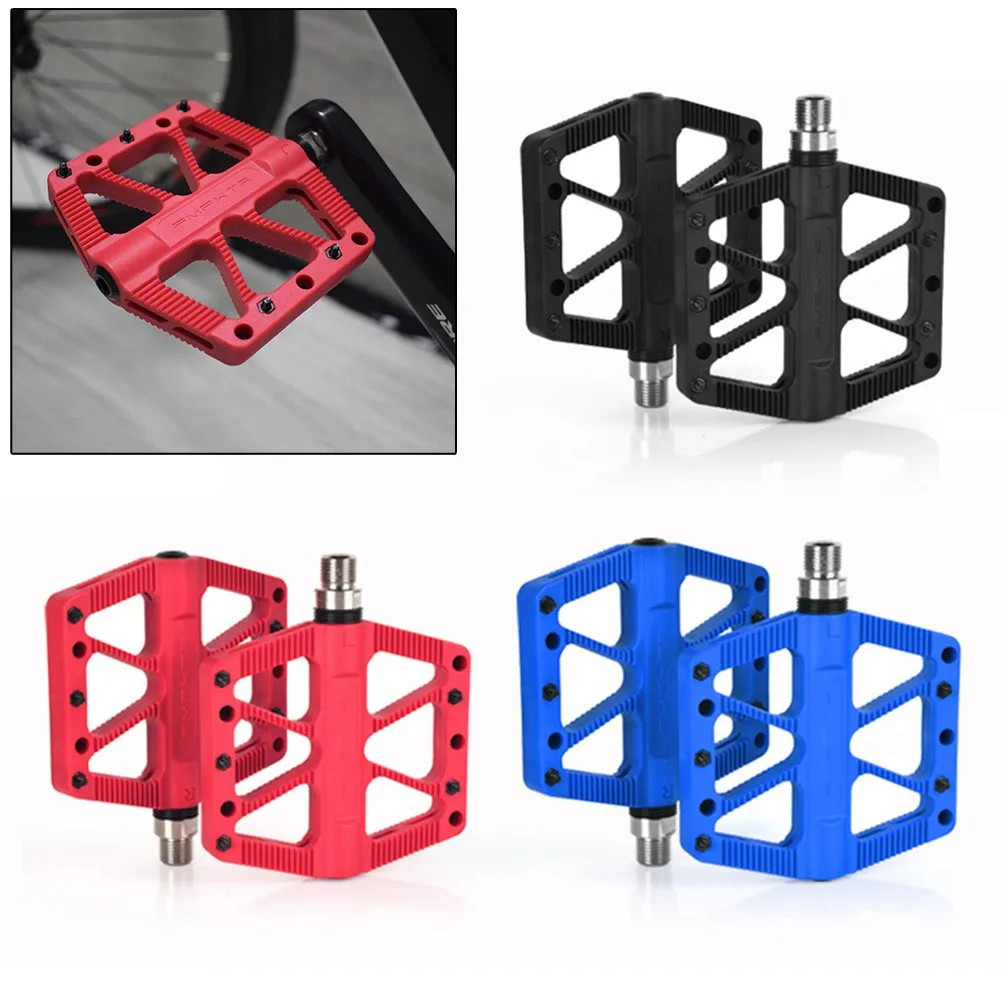 1 Pair Mountain Bike Pedals Ultra-light Non-slip Anti-skid Bigfoot Bicycle Nylon Pedals High Speed Bearing Cycling Pedals Parts
1 Pair Mountain Bike Pedals Ultra-light Non-slip Anti-skid Bigfoot Bicycle Nylon Pedals High Speed Bearing Cycling Pedals Parts
