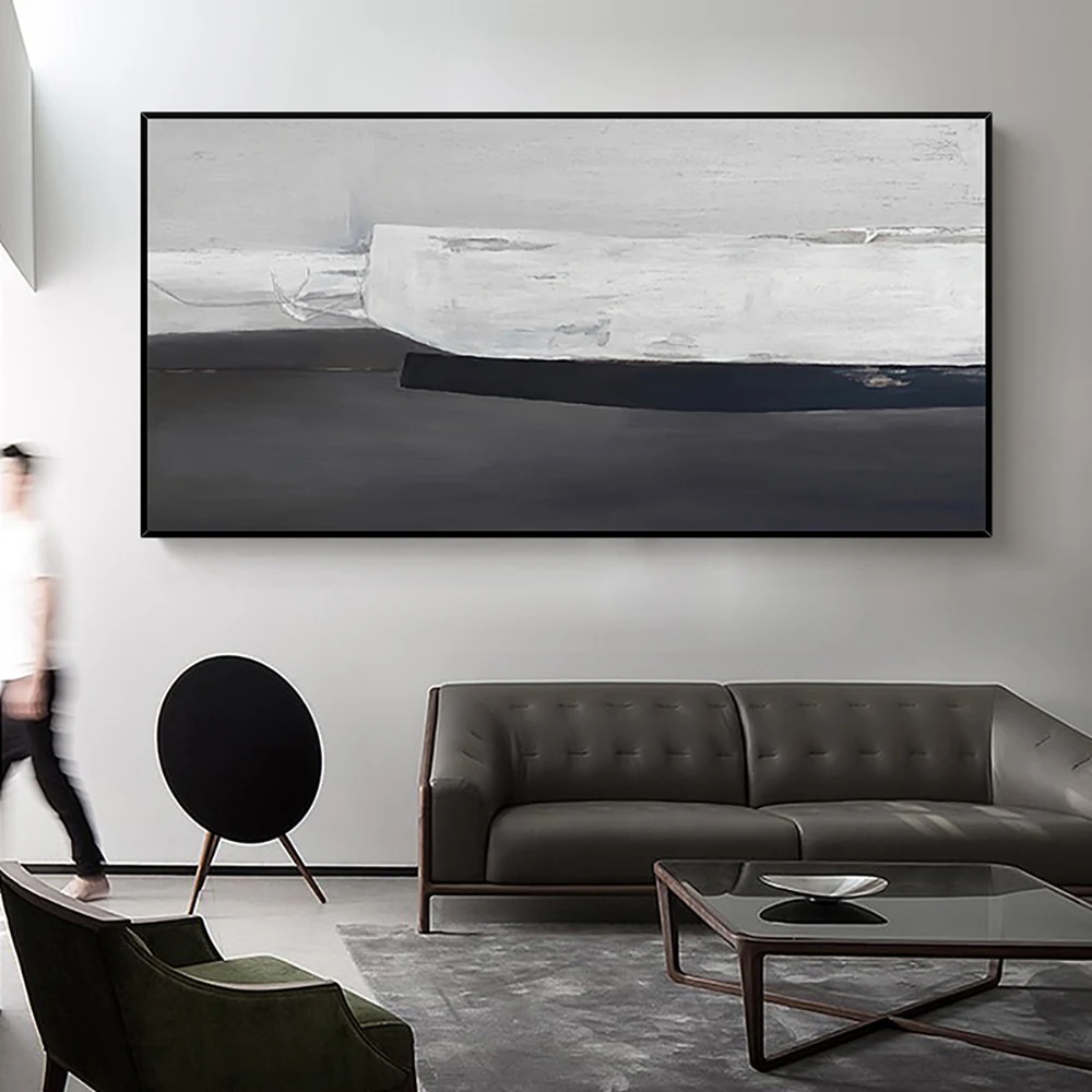 hand painted canvas oil paintings Black And White abstract Canvas Painting Bedroom Cuadros Grandes Decoracion Salon Unframed
hand painted canvas oil paintings Black And White abstract Canvas Painting Bedroom Cuadros Grandes Decoracion Salon Unframed