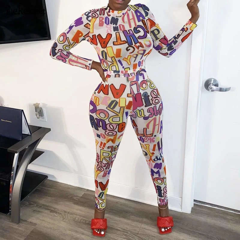 Fashion Letter Print Skinny Jumpsuit Women 2020 Autumn Streetwear Long Sleeve High Waist Bodysuit Mujer
Fashion Letter Print Skinny Jumpsuit Women 2020 Autumn Streetwear Long Sleeve High Waist Bodysuit Mujer