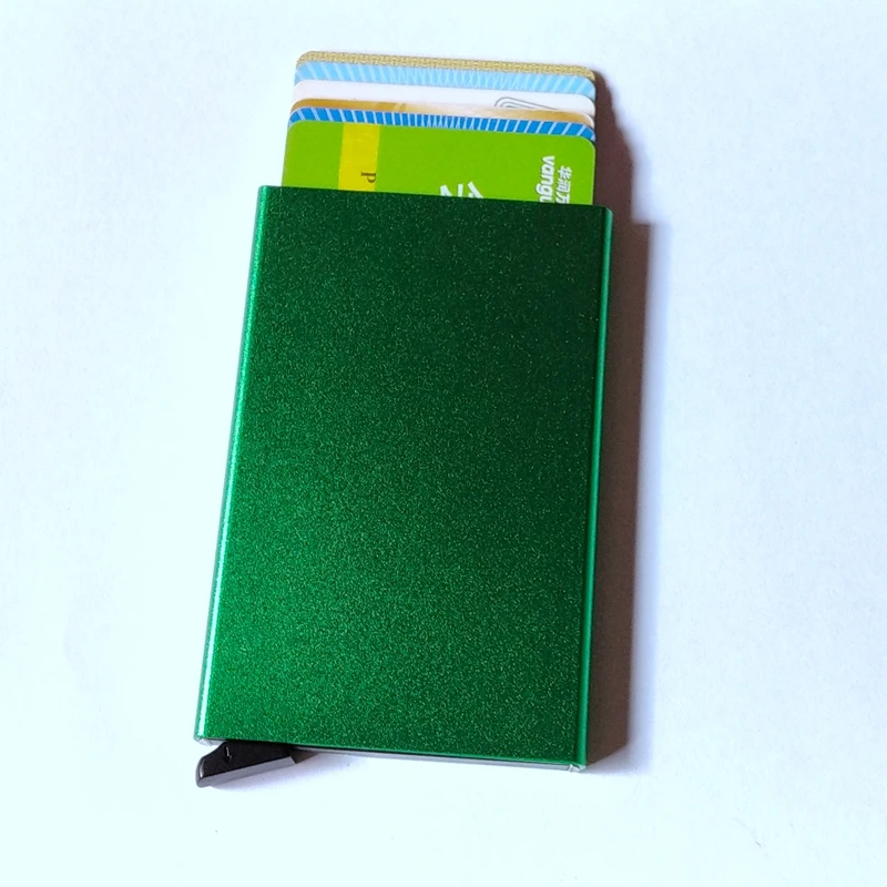 Кошелек с блокировкой RFID для мужчин и женщин защитный чехол кредитных карт