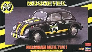 Hasegawa Static Plastic Assembly Car Model 1/24 Scale VW Beetle `Mooneyes` Car Model Kit 20338
Hasegawa Static Plastic Assembly Car Model 1/24 Scale VW Beetle `Mooneyes` Car Model Kit 20338