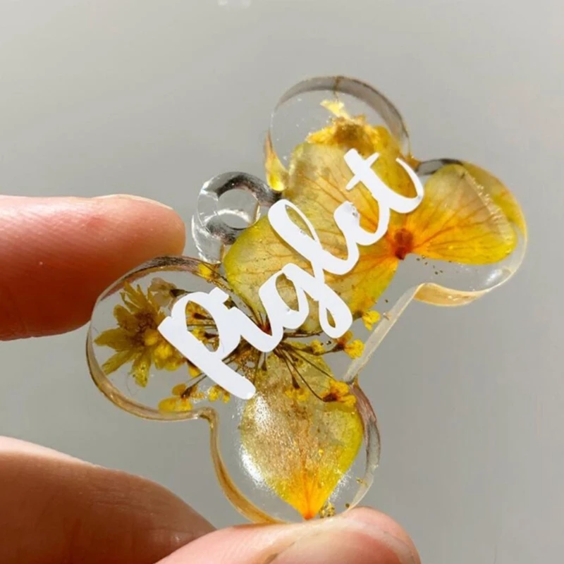 5 Pieces Dog Tag Epoxy Resin Mold Circle Cats Dogs Bone Keychain Pendant Silicone Mould DIY Crafts Jewelry Casting Tool
5 Pieces Dog Tag Epoxy Resin Mold Circle Cats Dogs Bone Keychain Pendant Silicone Mould DIY Crafts Jewelry Casting Tool