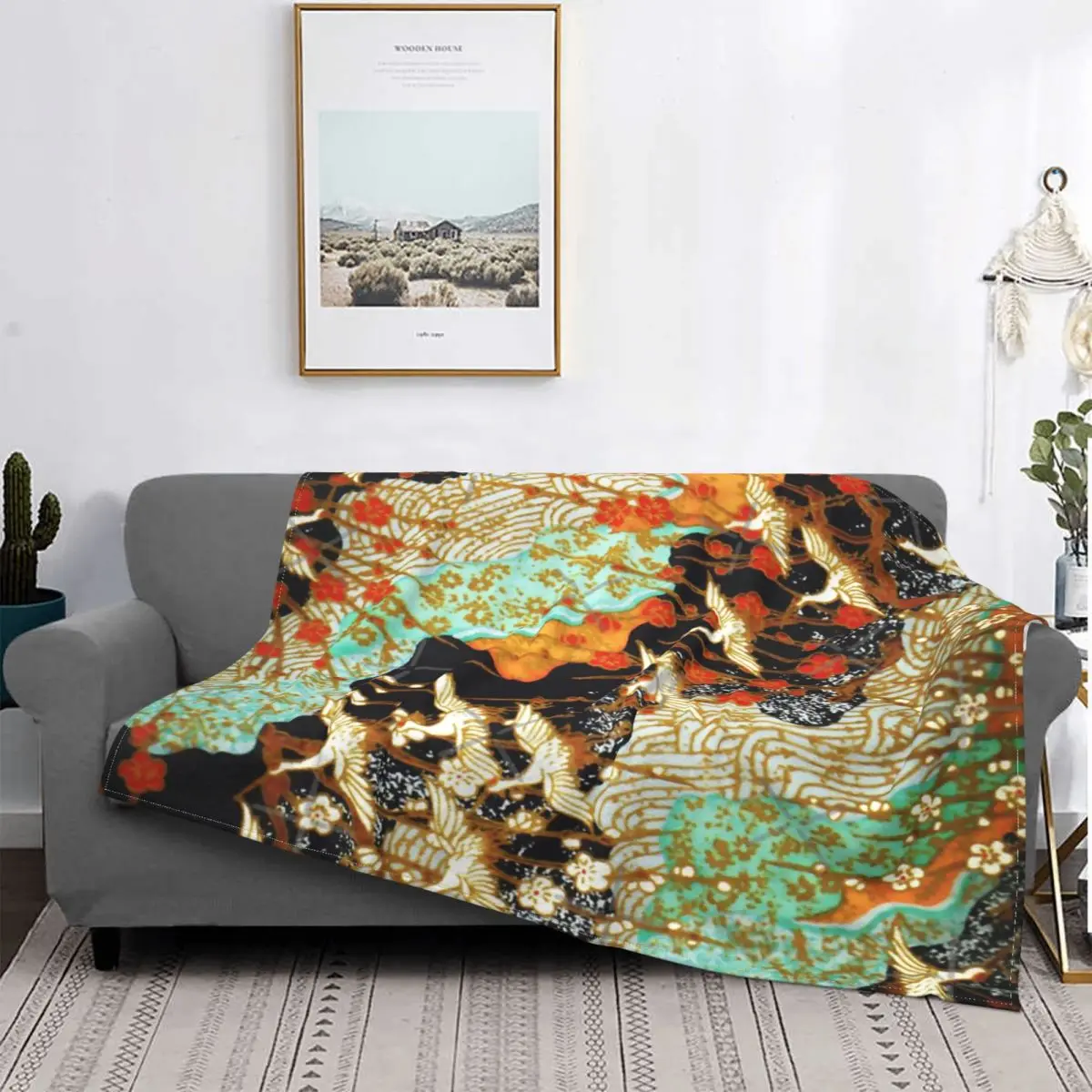 Manta de primavera y grullas voladoras, colcha de cama a cuadros, colcha con capucha 150, 220x240
Manta de primavera y grullas voladoras, colcha de cama a cuadros, colcha con capucha 150, 220x240