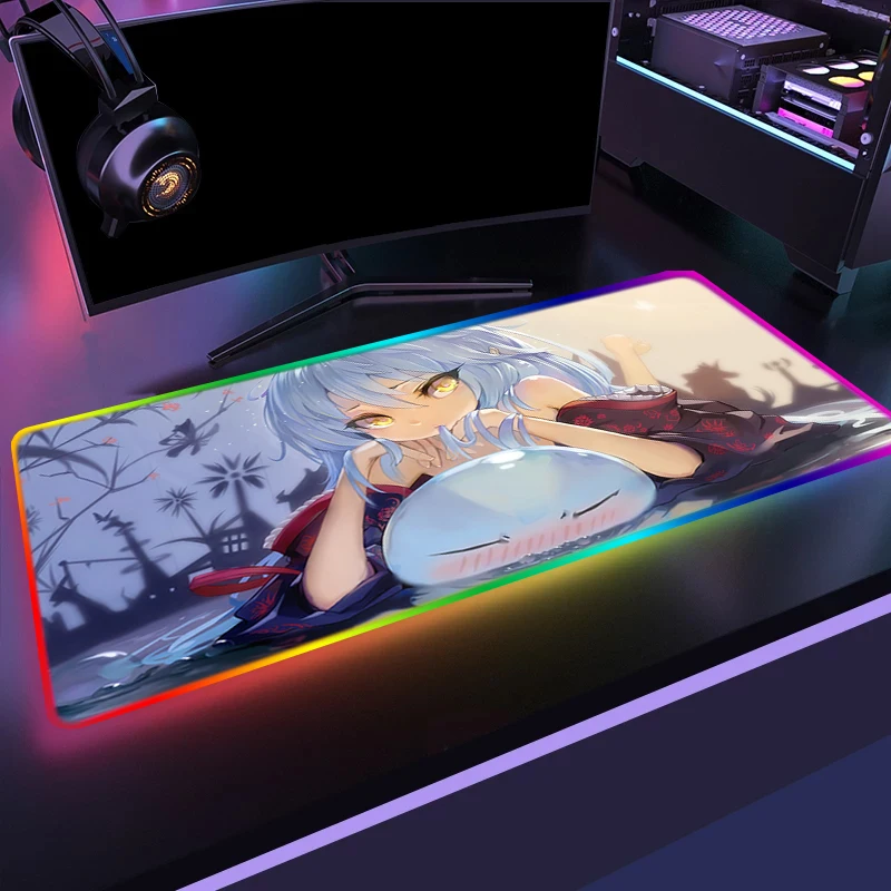 Тогда я получил перевоплотится в слизи Kawaii коврик для мыши RGB Pc Gamer полный большой коврик для мышки с аниме игровые аксессуары Настольный ков...
Тогда я получил перевоплотится в слизи Kawaii коврик для мыши RGB Pc Gamer полный большой коврик для мышки с аниме игровые аксессуары Настольный ков...