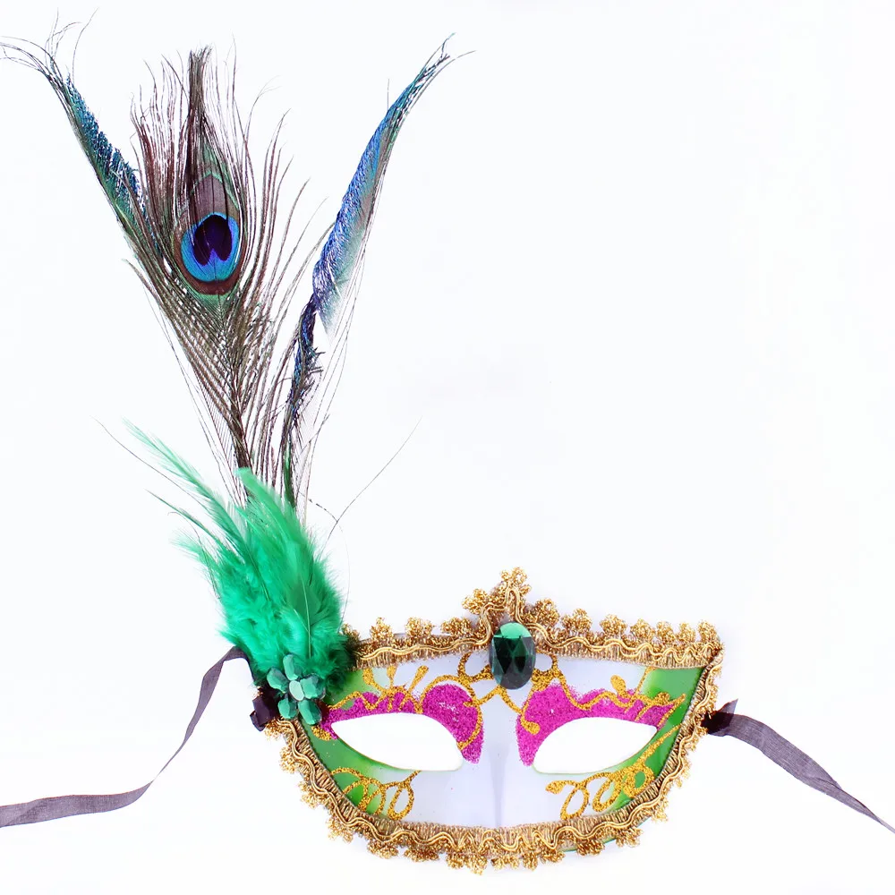 Halloween Mask Women Dance Half Face Adult Mask Sexy Feather Mask Cosplay Mask Fashion Mask for Girl Kids Face Maks 
Halloween Mask Women Dance Half Face Adult Mask Sexy Feather Mask Cosplay Mask Fashion Mask for Girl Kids Face Maks